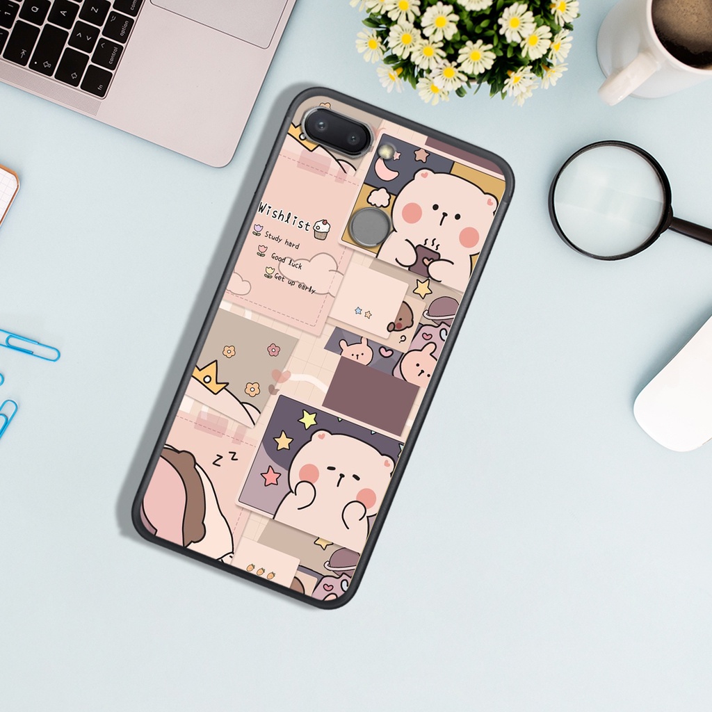 Ốp Lưng Xiaomi REDMI 5A - REDMI 6 - REDMI 6A, In Hình Sinh Động, Dễ Thương, Màu Sắc Cá Tính..
