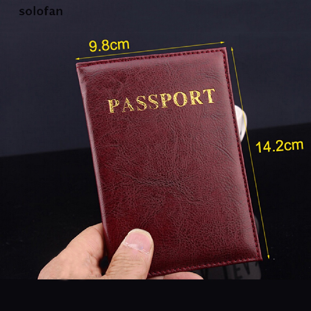 (gazi2) New Passport Holder Protector Cover Wallet PU Leather Cover  [HOT SALE]