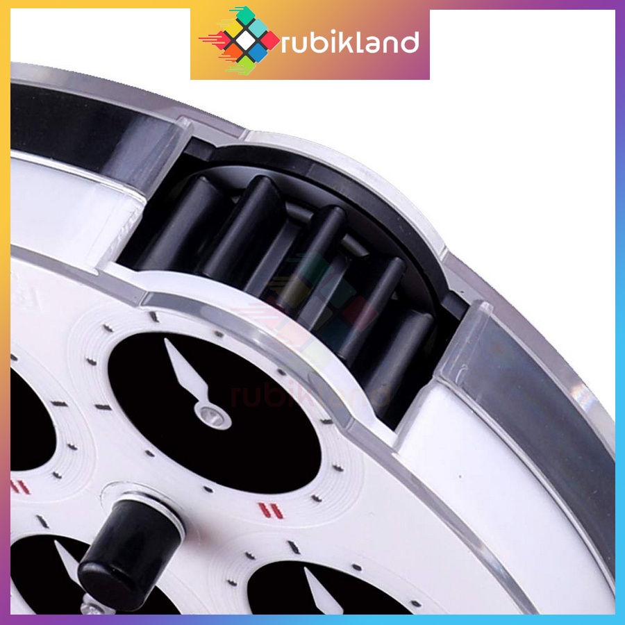 Rubik Clock QiYi ChuanShi Rubic Biến Thể Đồng Hồ Có Nam Châm Siêu Xịn Đồ Chơi Trí Tuệ Trẻ Em