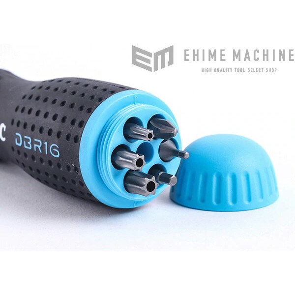Tô vít nhiều đầu KTC Nhật DBR16 gồm 16 cỡ tô vít, lục giác, hoa thị - Tô vít tự động, đảo chiều