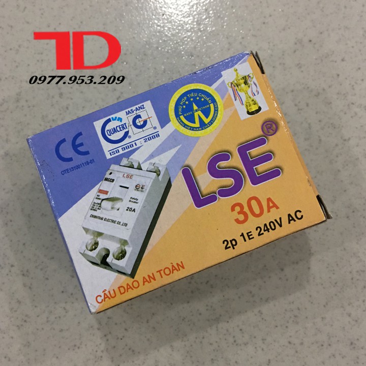 Cầu dao an toàn LSE 30A, CB tự động