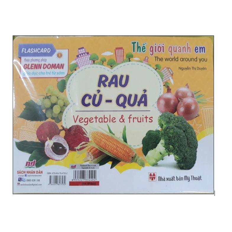 Sách - Thế giới quanh em - Rau củ quả