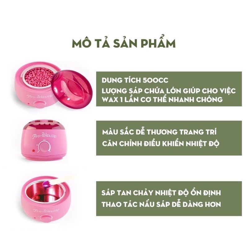 NỒI PRO WAX 100 - NỒI NẤU SÁP NÓNG