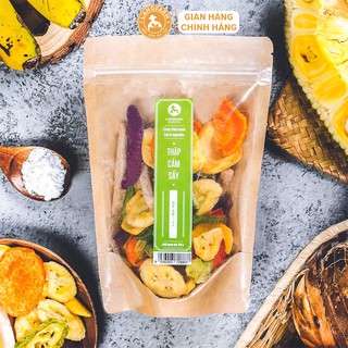 Thập cẩm sấy L'angfarm bịch 100g Hương vị tự nhiên, giòn, ngon, hấp dẫn.