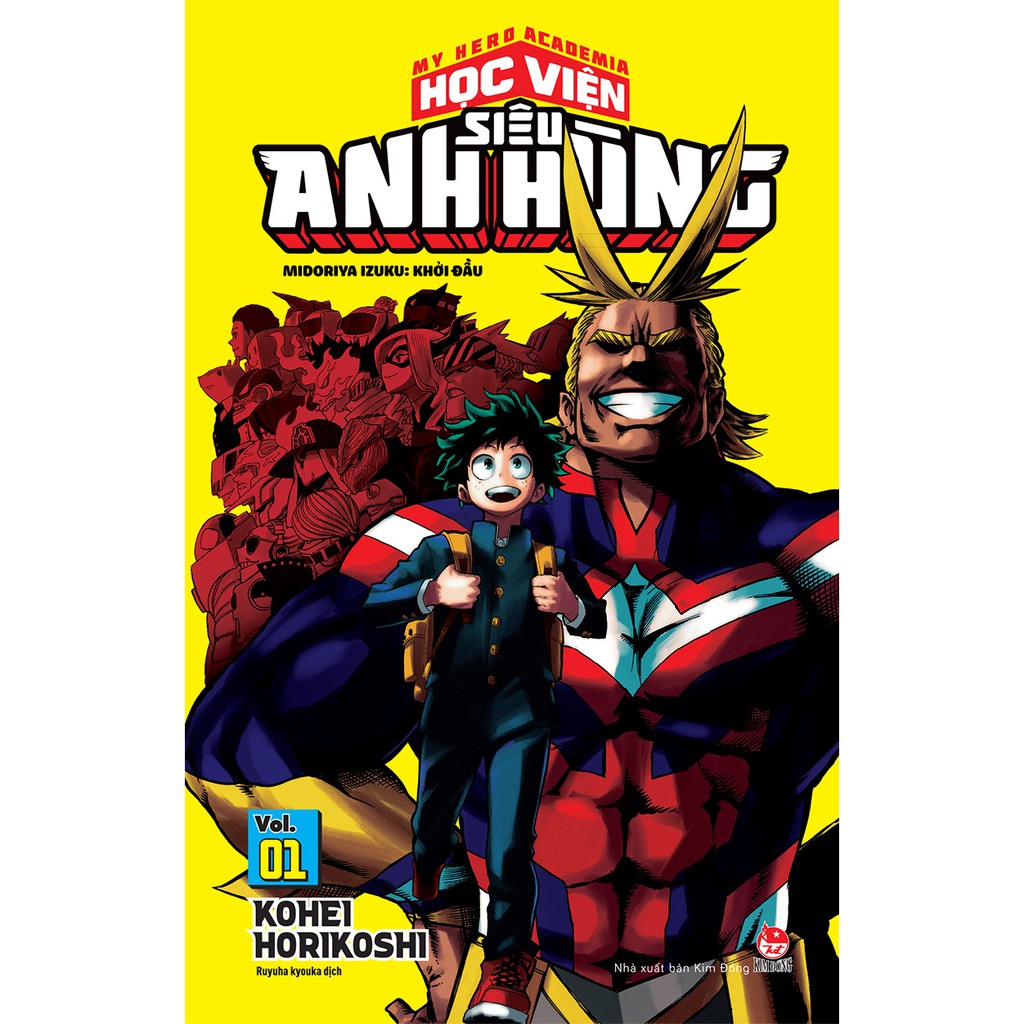 Truyện tranh Học viện siêu anh hùng - Tập 1 - Tái bản 2022 - NXB Kim Đồng thumbnail
