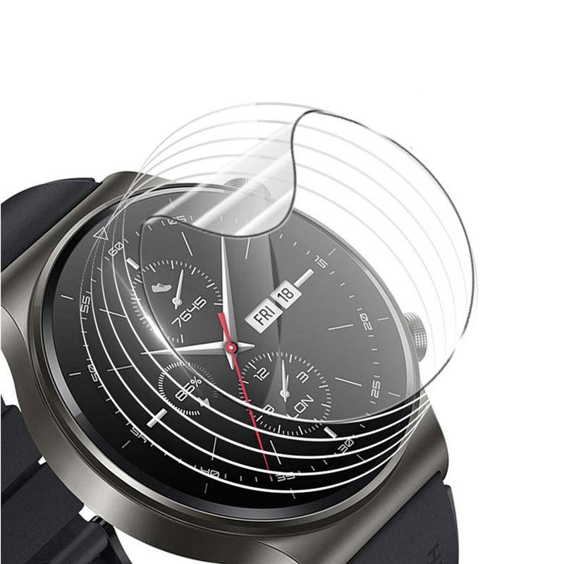 Miếng Dán Hydrogel Mềm Trong Suốt Bảo Vệ Màn Hình HD Chống Ánh Sáng Xanh Cho Huawei GT2 GT3 Pro 42mm 46mm 43mm GT2e ​Không Glas