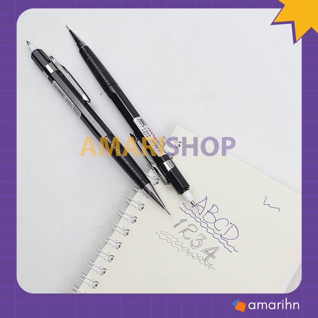 Bút chì kim bấm HB 0.5 có bán kèm ngòi chì kim