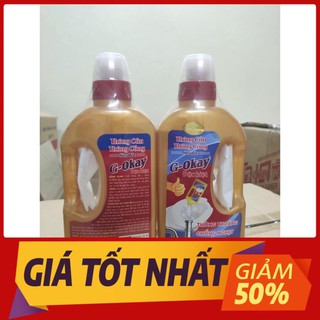 Nước thông cầu - thông cống siêu mạnh 2 in 1 g- okay 1000gram =- daohuec - samstore01