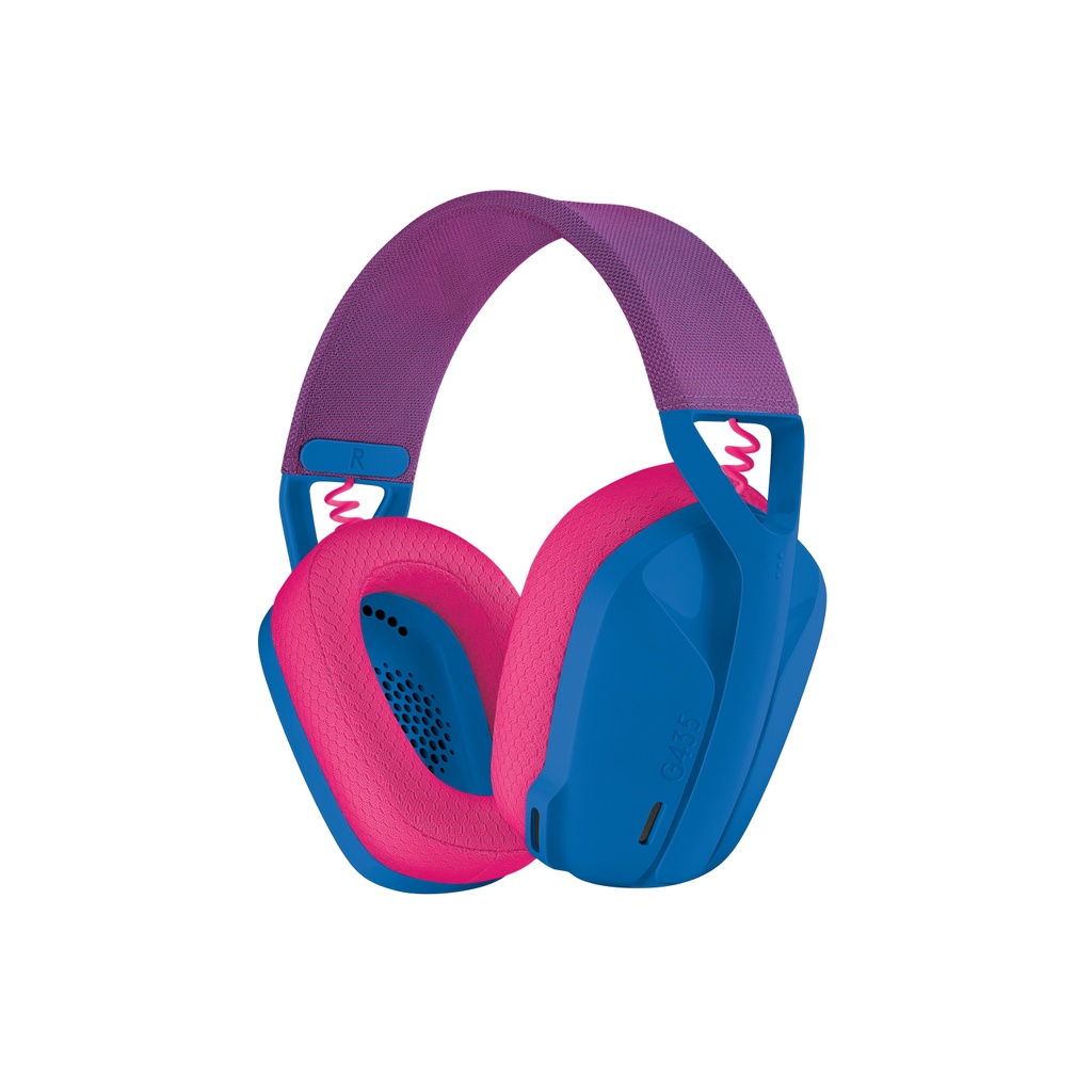 Tai nghe Gaming Không Dây Logitech G435 LightSpeed Wireless - Hàng Chính Hãng