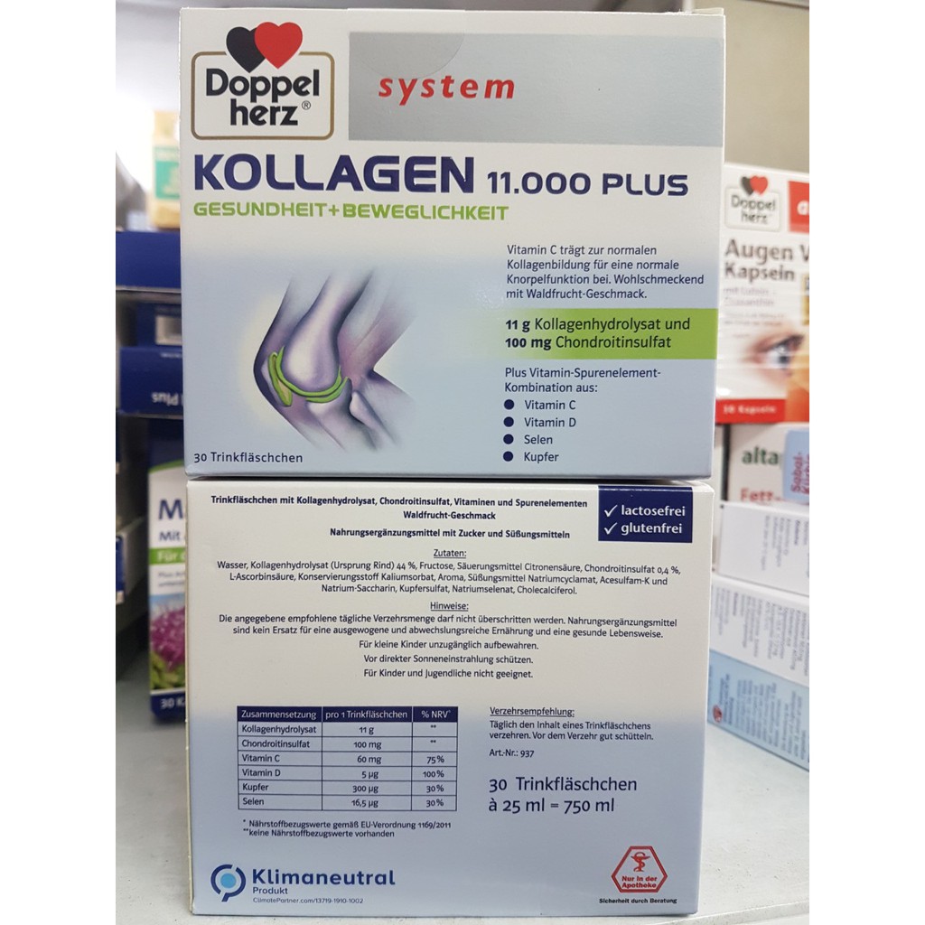 Kollagen 11.000 hộp 30 ống của Đức