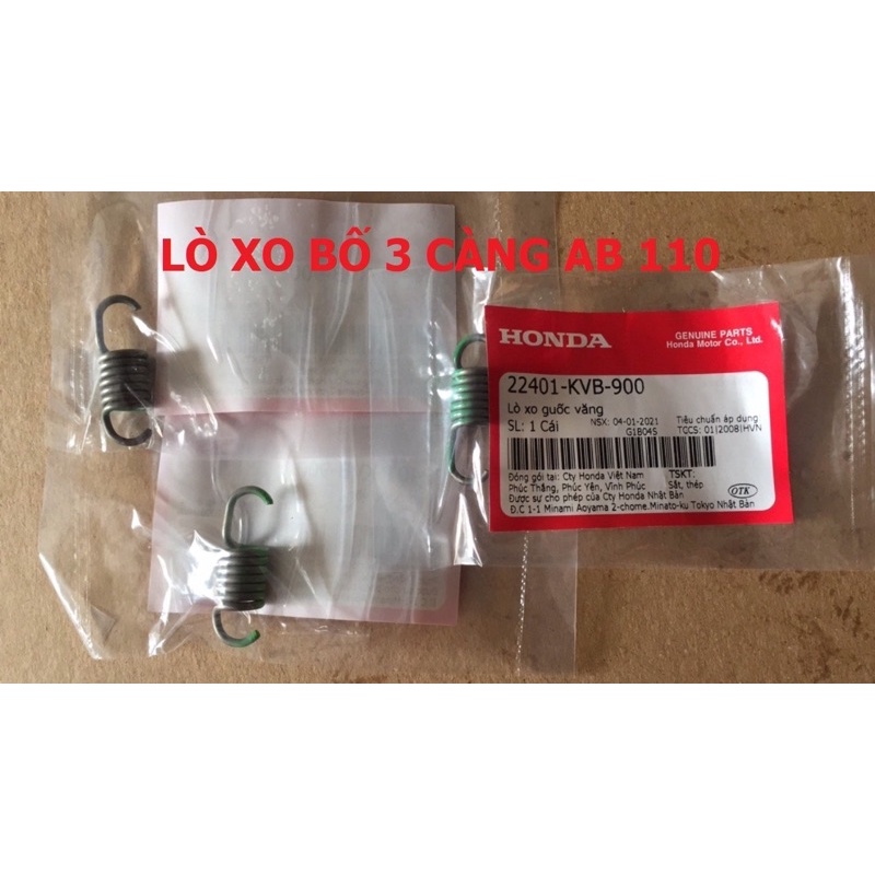 Lò xo 3 càng ab giá bán bộ