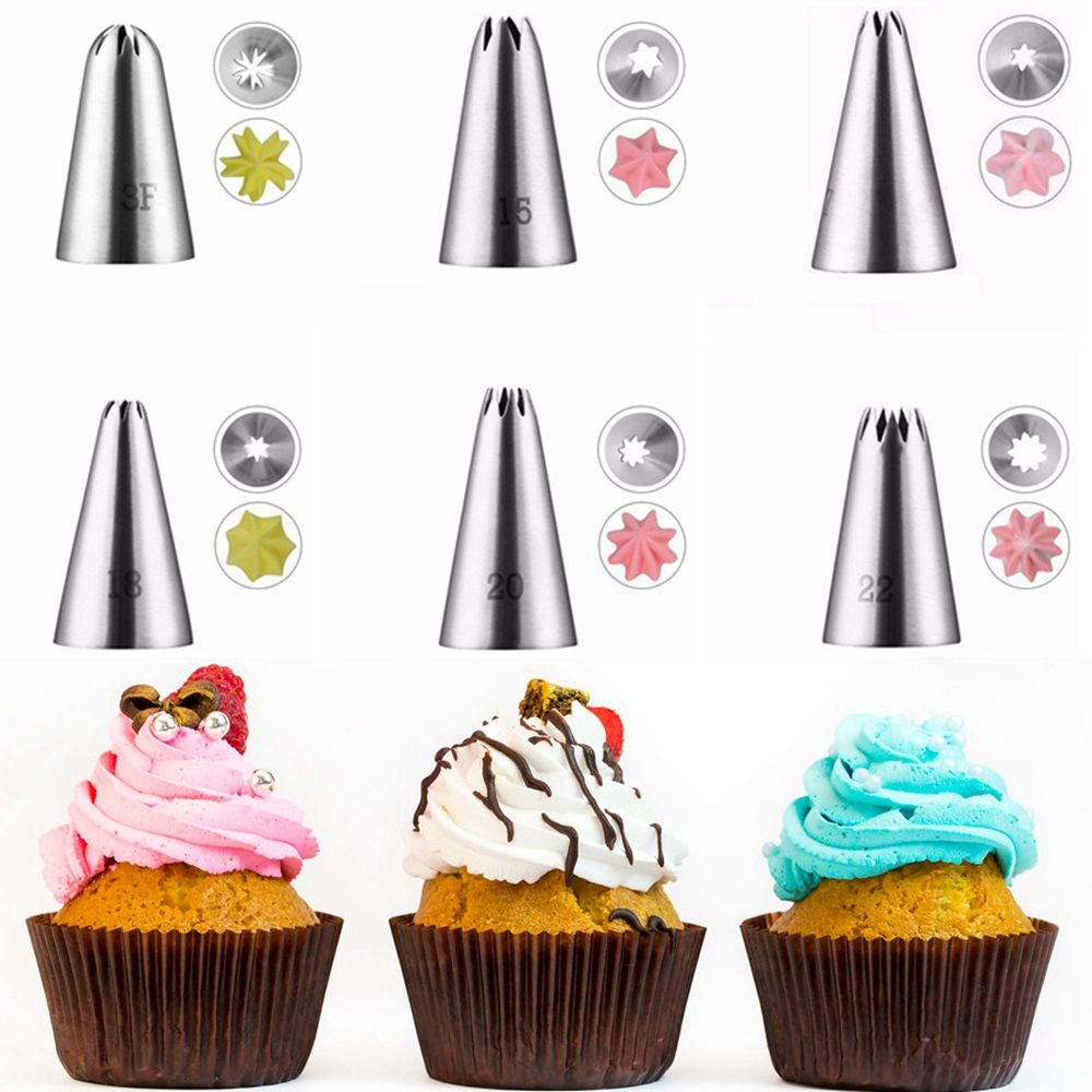 Đui bắt bông kem trang trí bánh bằng thép không gỉ chất lượng cao