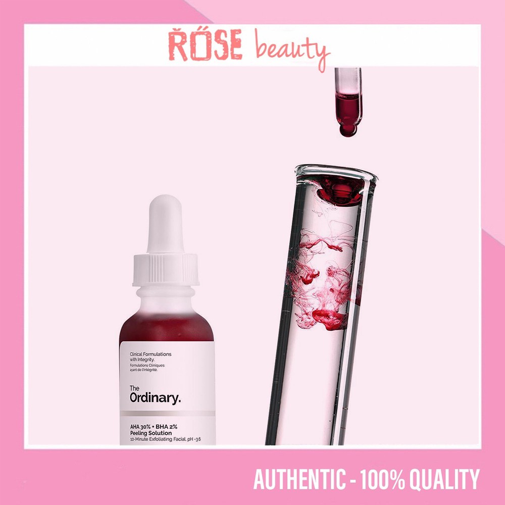 [Mã COS1904 giảm 8% đơn 300K] Tẩy tế bào chết The Ordinary AHA 30% + BHA 2% Peeling Solution 30ml | BigBuy360 - bigbuy360.vn