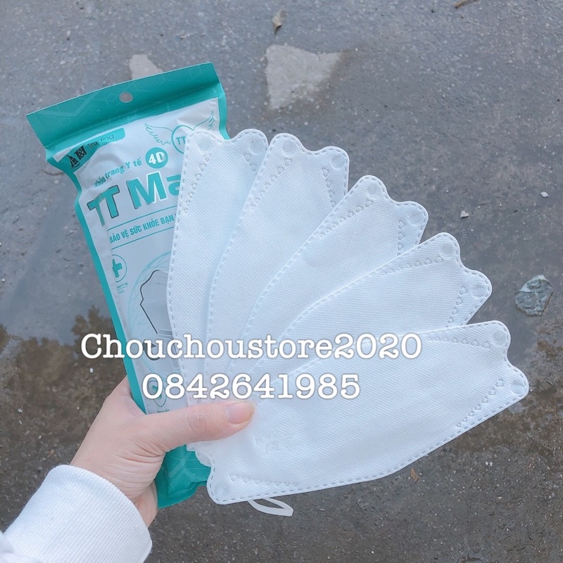 [HÀNG CÓ SẴN] 50 Chiếc Khẩu Trang Y Tế TT KF94 4D Mask Cho Người Lớn Hàn Quốc Chính Hãng Kháng Khuẩn Thoáng Khí