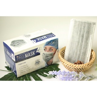 Khẩu trang Pro.Mask 4 lớp: Nano bạc Ag+ diệt khuẩn