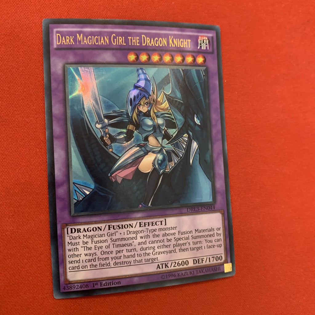 Thẻ Bài Yugioh Chính Hãng] Dark Magician Girl The Dragon Knight