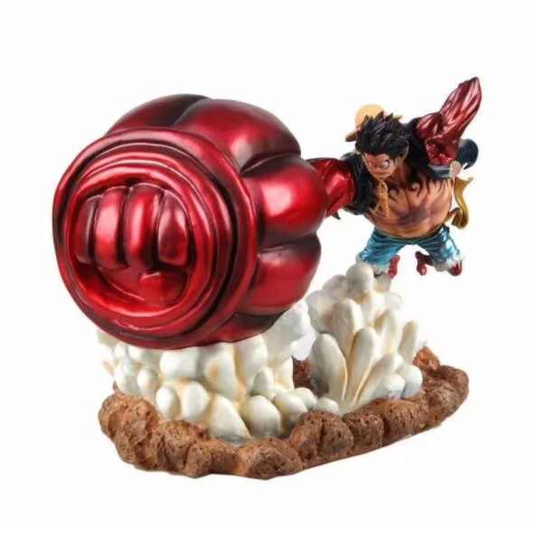 Mô hình figure one piece Luffy Gear 4 kong gomu 20cm