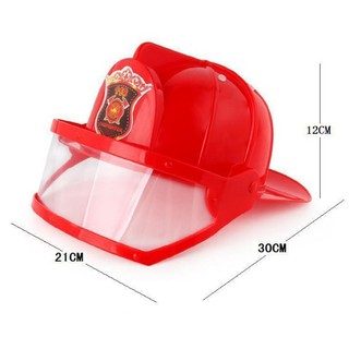 Mũ lính cứu hỏa, mũ kỹ sư công trường chuyên nghiệp bằng nhựa cho trẻ em