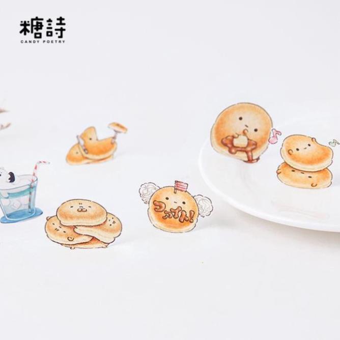 Bộ 45 sticker bánh mì E85