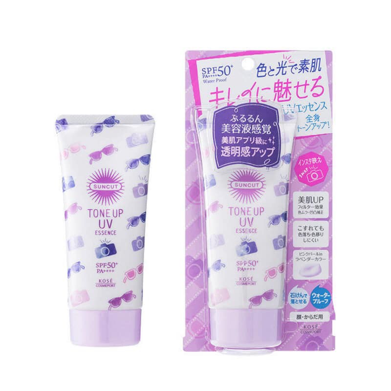 Kem Chống Nắng Suncut Tone Up UV Essence Kose 80g