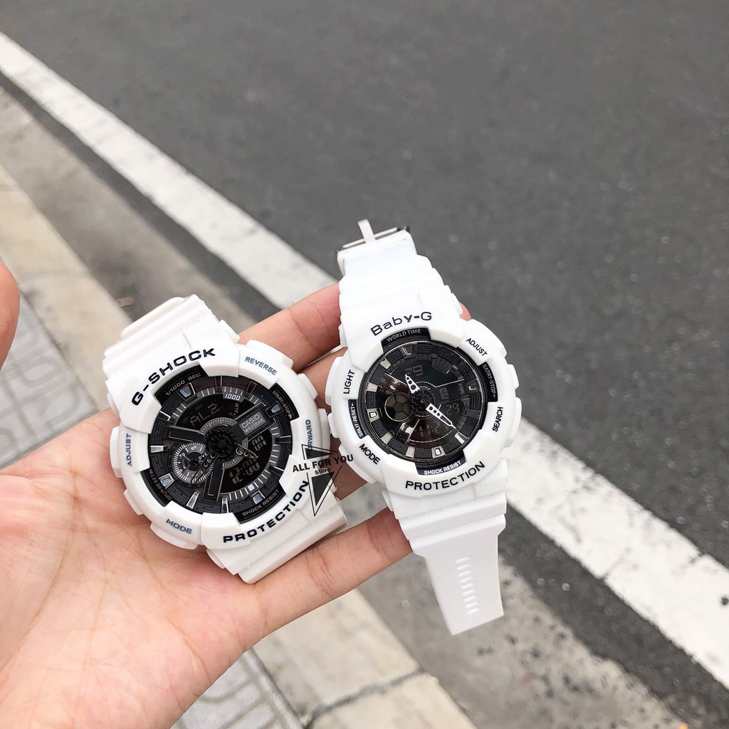 Đồng hồ thể thao nam G-Shock - GA110 Phiên bản đặc biệt chống nước cực ngầu Trắng tinh Khôi