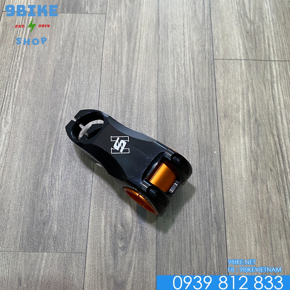 Pô tăng stem xe đạp nhôm CNC HonSun -17 độ 31.8 x 70mm