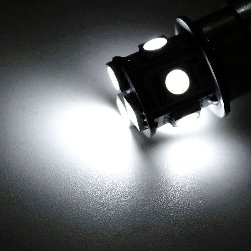 Đèn LED Tín Hiệu 1156 S25 p21W Ba15s 8 5050 SMD 12V 24V Ánh Sáng Trắng Cho Xe Hơi