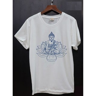 Áo thun Cotton Unisex - Phật - Biểu tượng phật như lai chibi