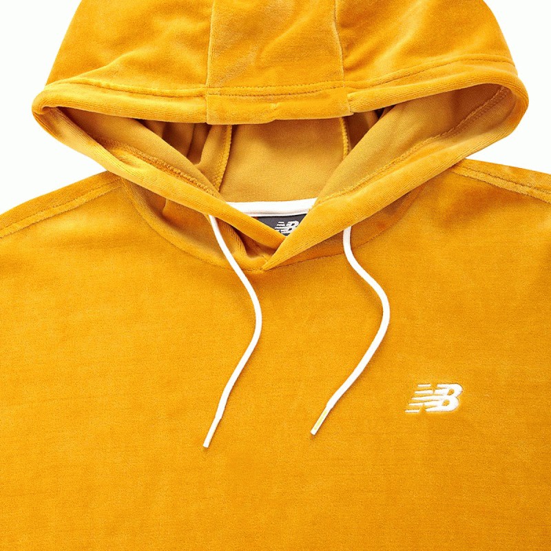 Áo Hoodie NB nhung  - Vàng [ Xuất Hàn ]