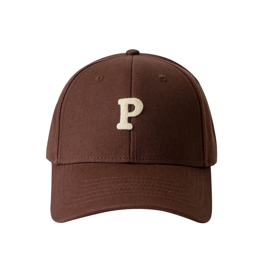 Mũ lưỡi trai mỏng vành rộng in chữ màu xanh dương cho nam và nữ