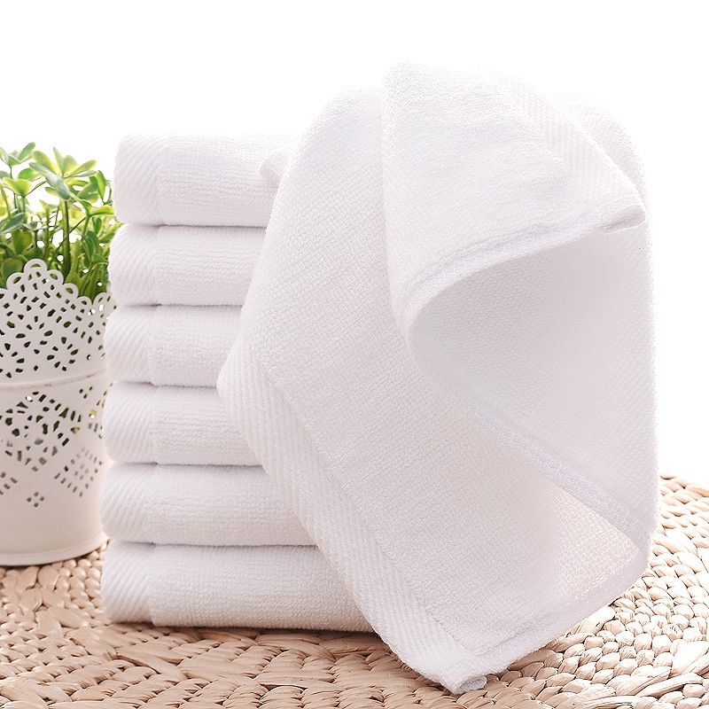Khăn Cotton Vuông Nhỏ Gọn Đa Năng Thấm Hút Tốt Cho Du Lịch