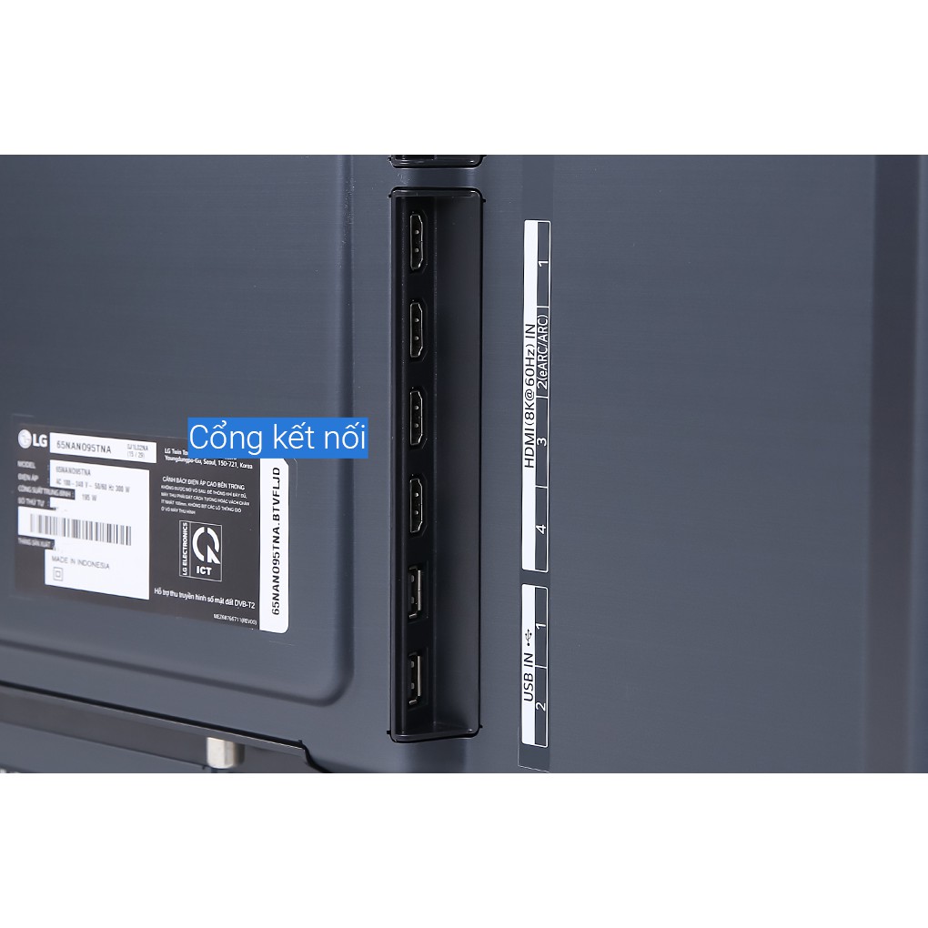 Smart Tivi LG 8K 65 inch 65NANO95TNA - Sản Xuất Tại Indonesia.Bảo Hành 2 năm. Giao miễn phí HCM, giao trong ngày | BigBuy360 - bigbuy360.vn