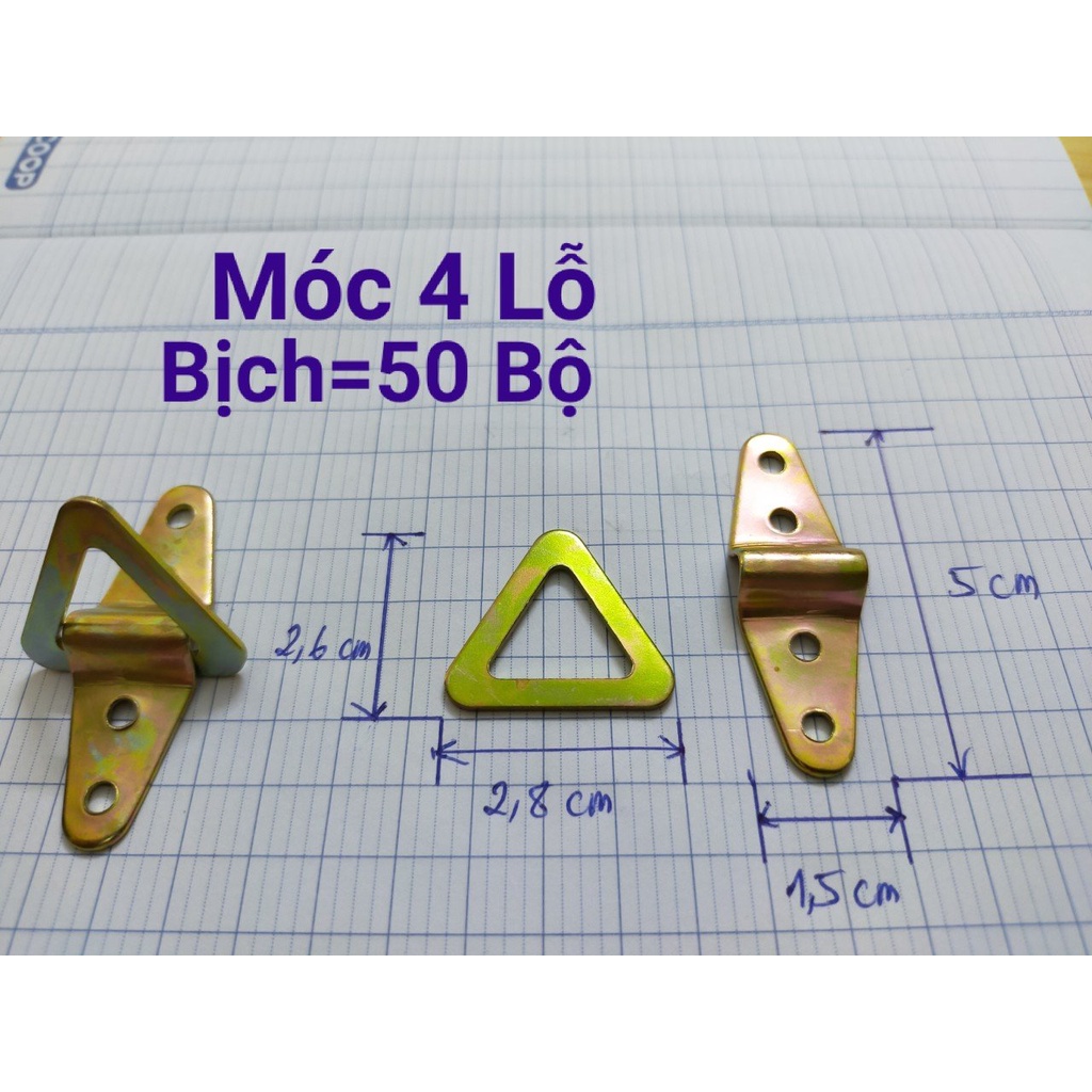 Móc treo toan vẽ, móc treo khung tranh, khung hình tặng kèm ốc vít đủ size cao cáp hiên dại