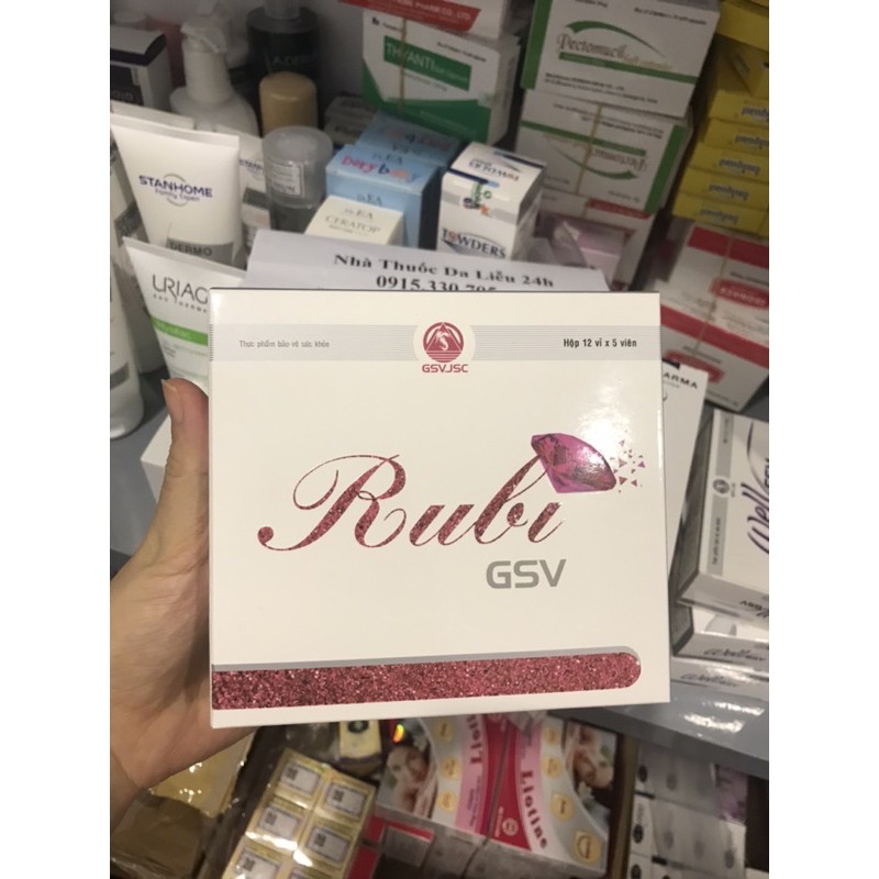 RUBI GSV VIÊN UỐNG ĐẸP DA