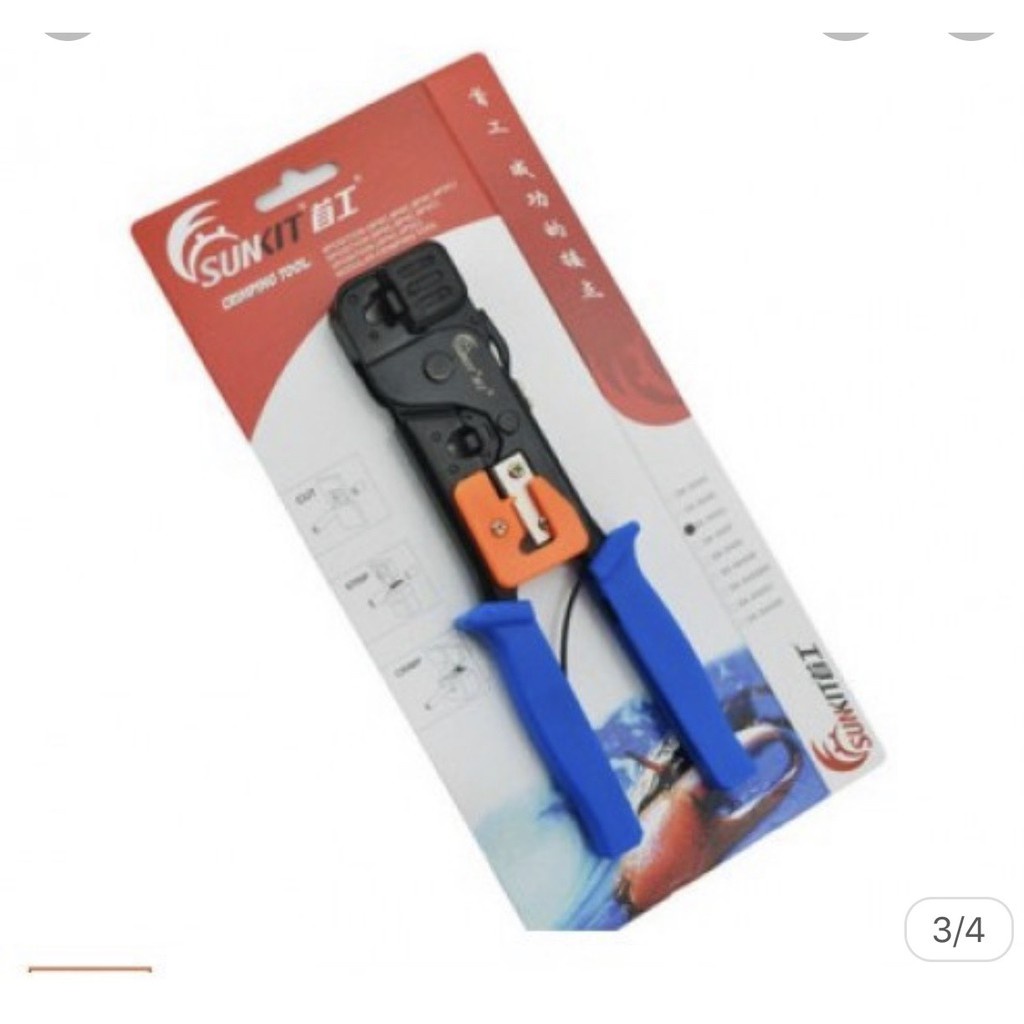Kềm Bấm Mạng Sunkit Sk-868G Loại Tốt