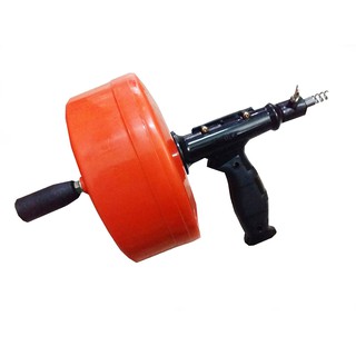 Dụng cụ thông cống 8 mét quay tay chuyên nghiệp - Có tay cầm