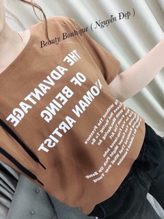 Áo thun lệch vai