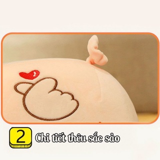 BỘ CHĂN GỐI ÔM HÌNH HEO SIÊU YÊU