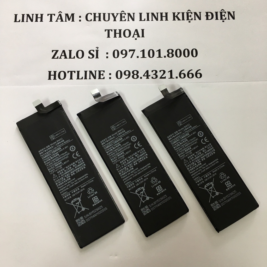 Pin Xiaomi Mi CC9 Pro, Mi Note 10, Mi Note 10 Pro BM52