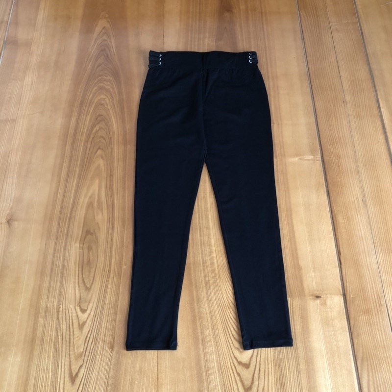 Quần legging, quần nữ cạp cao cách điệu 2 bên sườn tôn dáng, ôm vòng eo | BigBuy360 - bigbuy360.vn