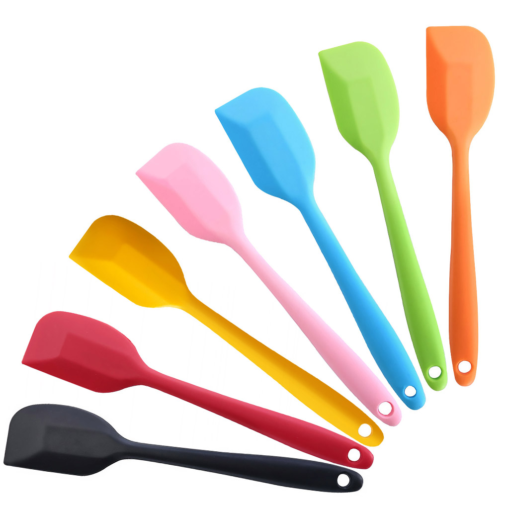 Dụng cụ Spatula bằng silicon chống dính và cách nhiệt dùng để vét bột/ bơ