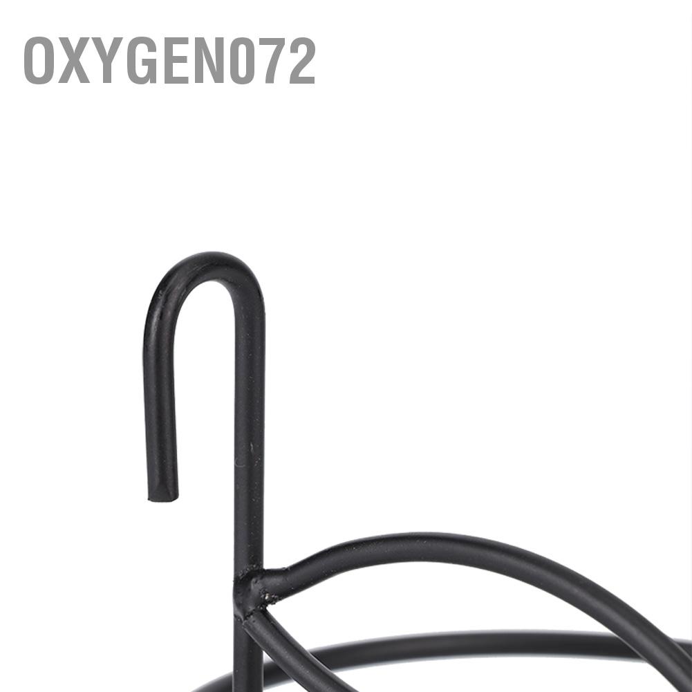 Oxygen072 Hộp đựng thức ăn treo kép bằng thép không gỉ có móc cho mèo Cún con Lồng