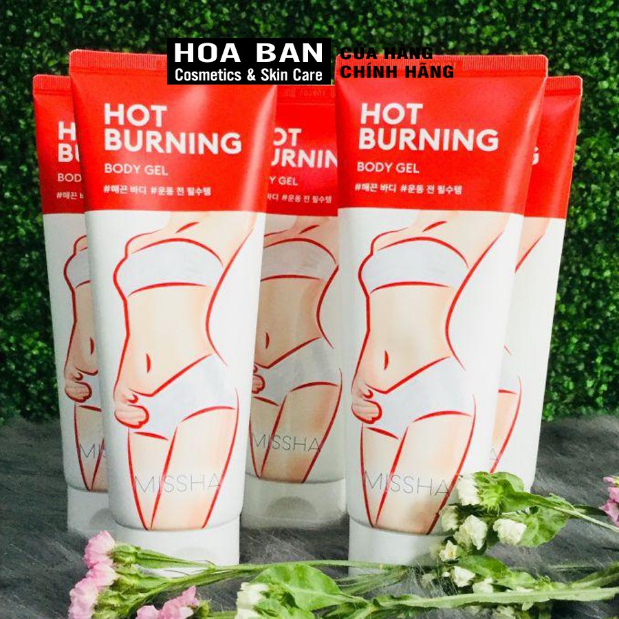 Gel Tan mỡ bụng Missha Hot Burning perfect Body gel - 200ML