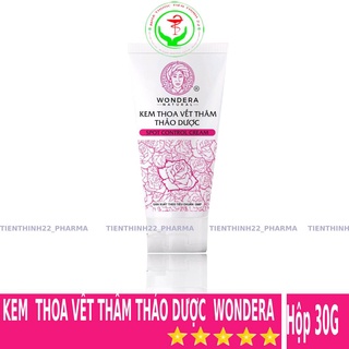 Kem thoa vết thâm thảo dược Wondera hộp 30g