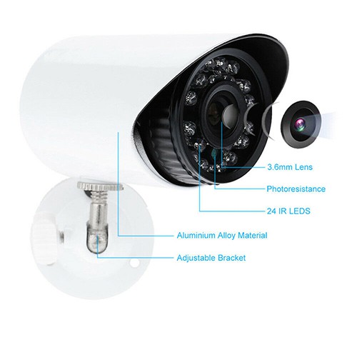 [FREESHIP⚡️]Bộ Camera giám sát HIKVISION Full HD 1080P - Trọn bộ 4 mắt 1080P + Đầu ghi + HDD500G | BigBuy360 - bigbuy360.vn