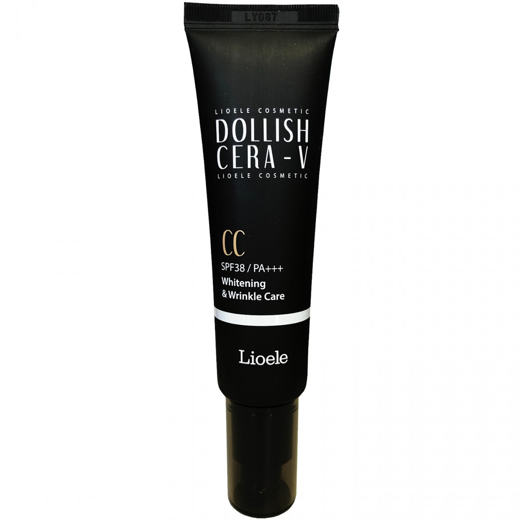 Kem nền CC dưỡng da LIOELE DOLLISH CERA-V CC, SPF 38/PA++