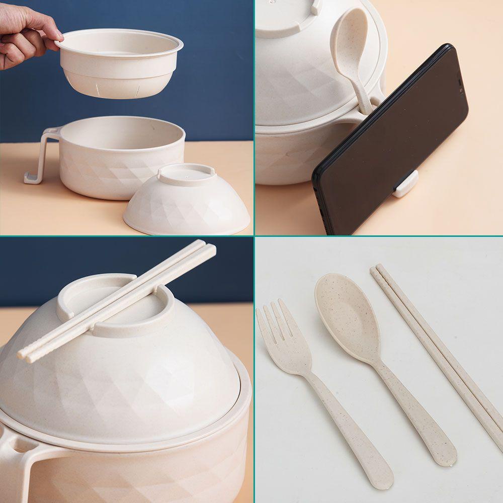Phổ biến ramen bowl set college dorm room đũa essentials pot