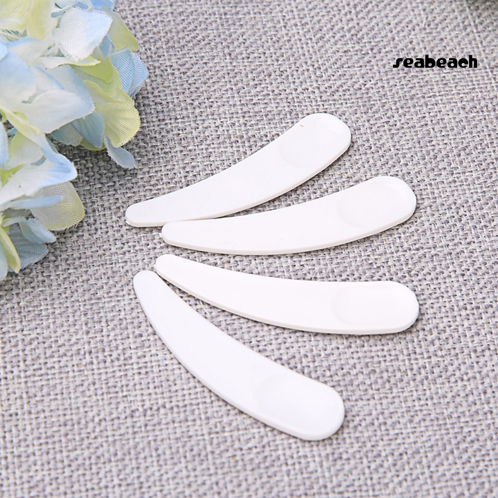 Set 100 Muỗng Nhựa Mini Dùng Một Lần Trộn Mặt Nạ An Toàn Tiện Dụng