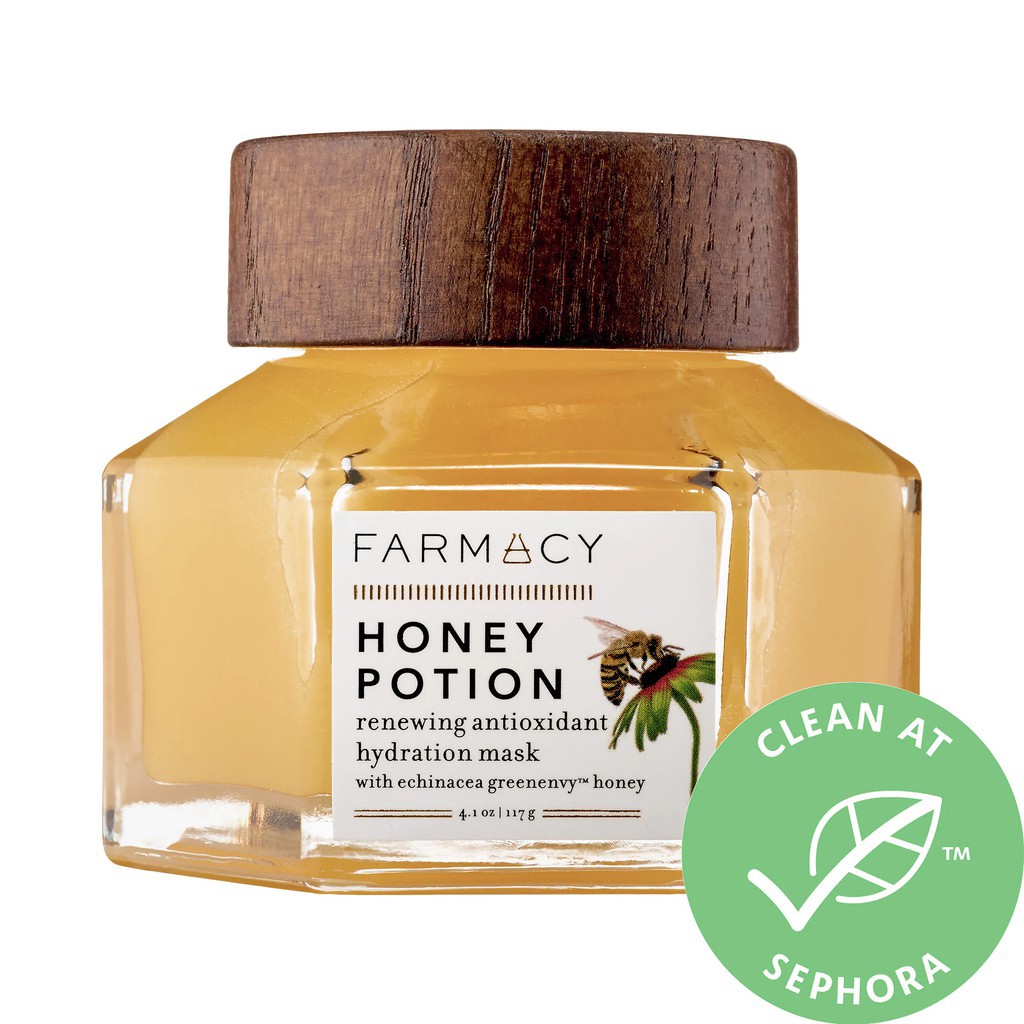Mặt Nạ Farmacy Honey Potion Renewing Antioxidant Hydration Mask 50g
