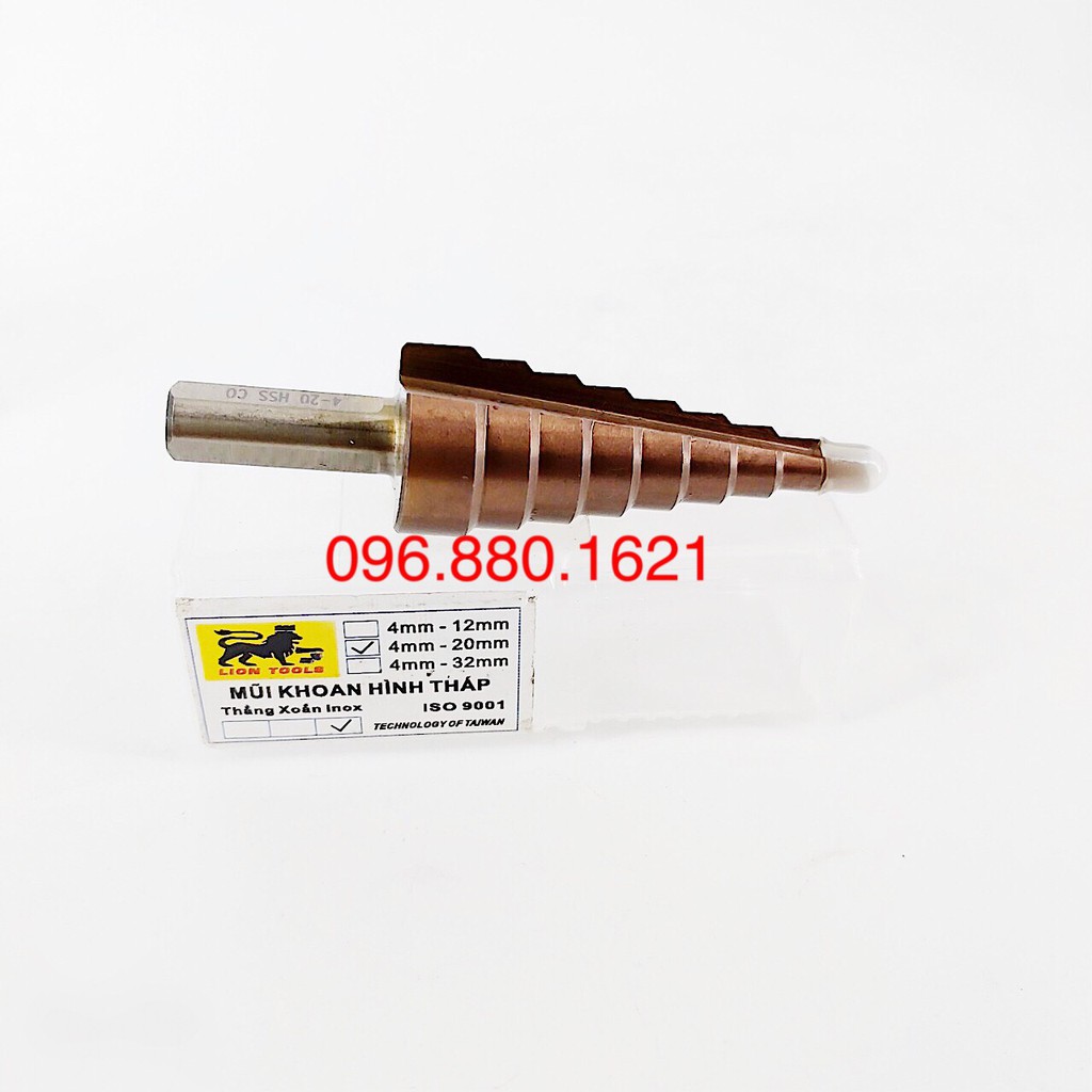 MŨI KHOAN THÁP INOX CAO CẤP LIONTOOLS